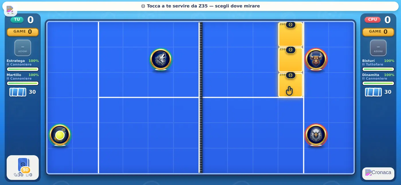 Padel Duel — il campo di gioco